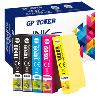 Epson GP-E604XL CMYKK – kompatible Tinte