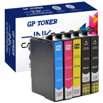 5x Tinte für Epson GP-E715CMYKK